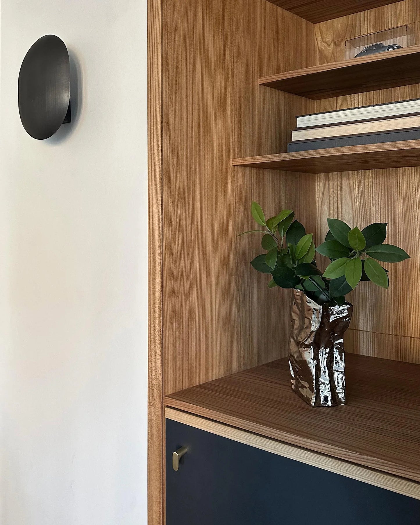 Mini Kami Vase: Chrome