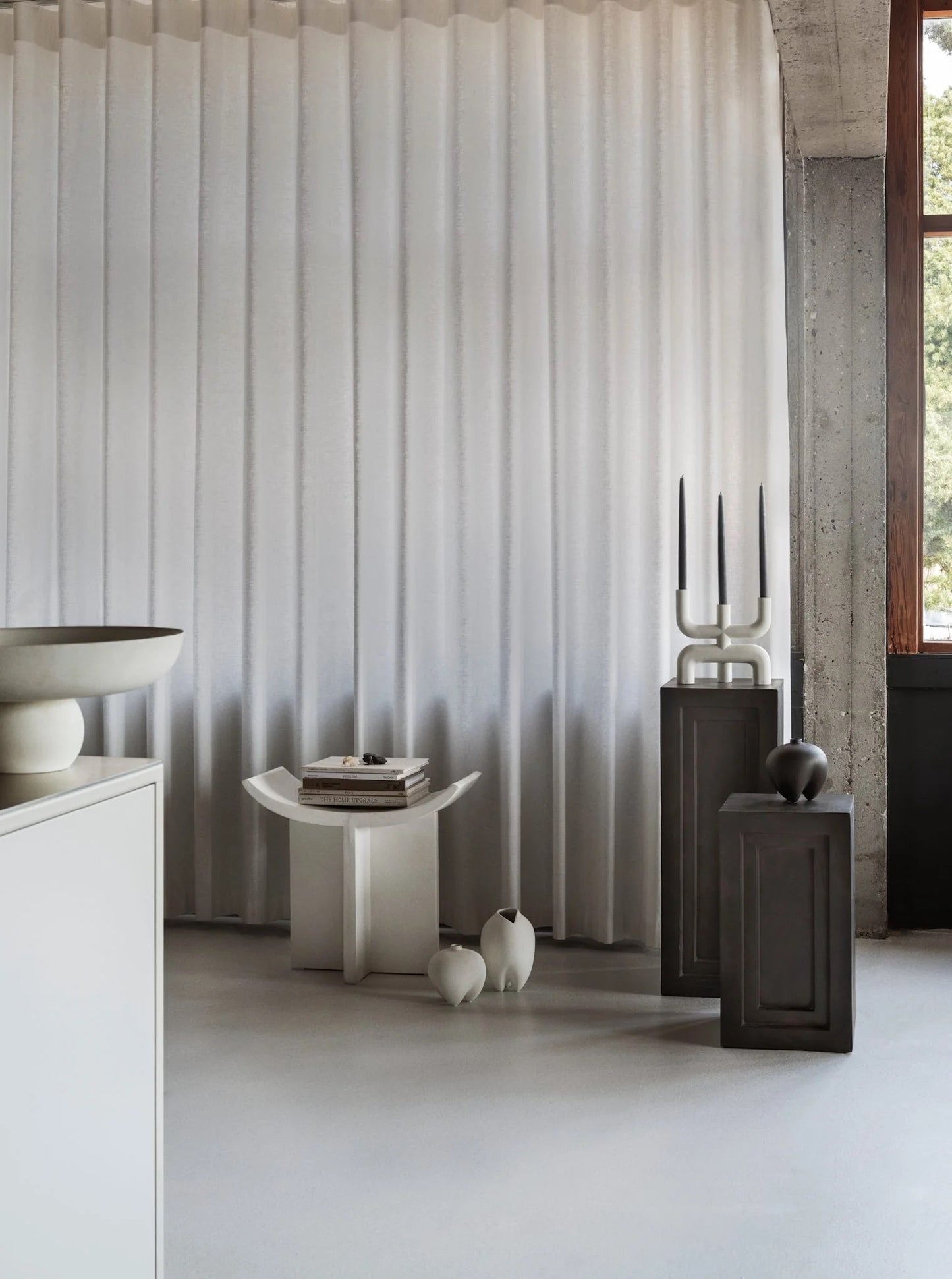 Κεραμικό Βάζο Sumo Bone White