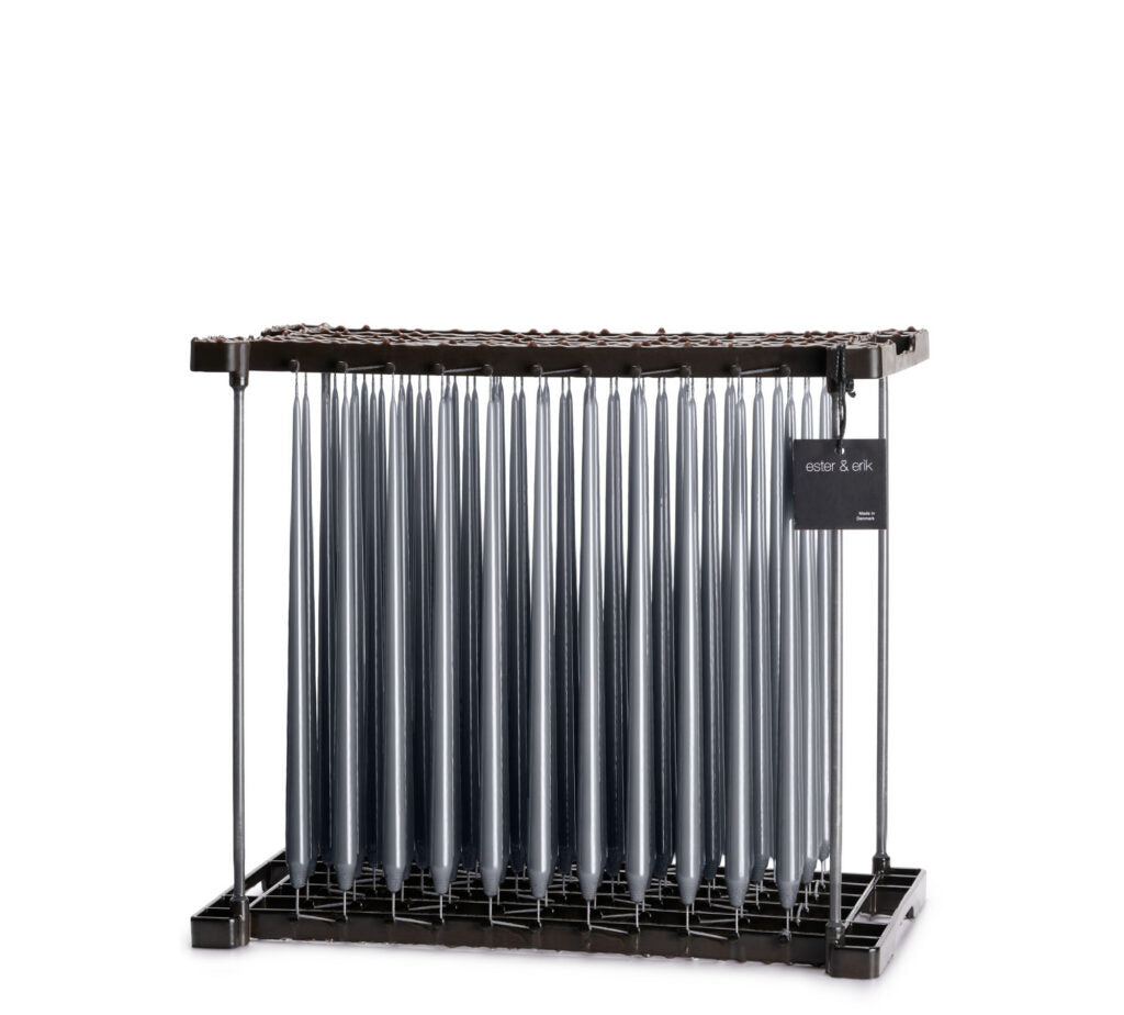 Slim Candles 32cm: Dark Slate