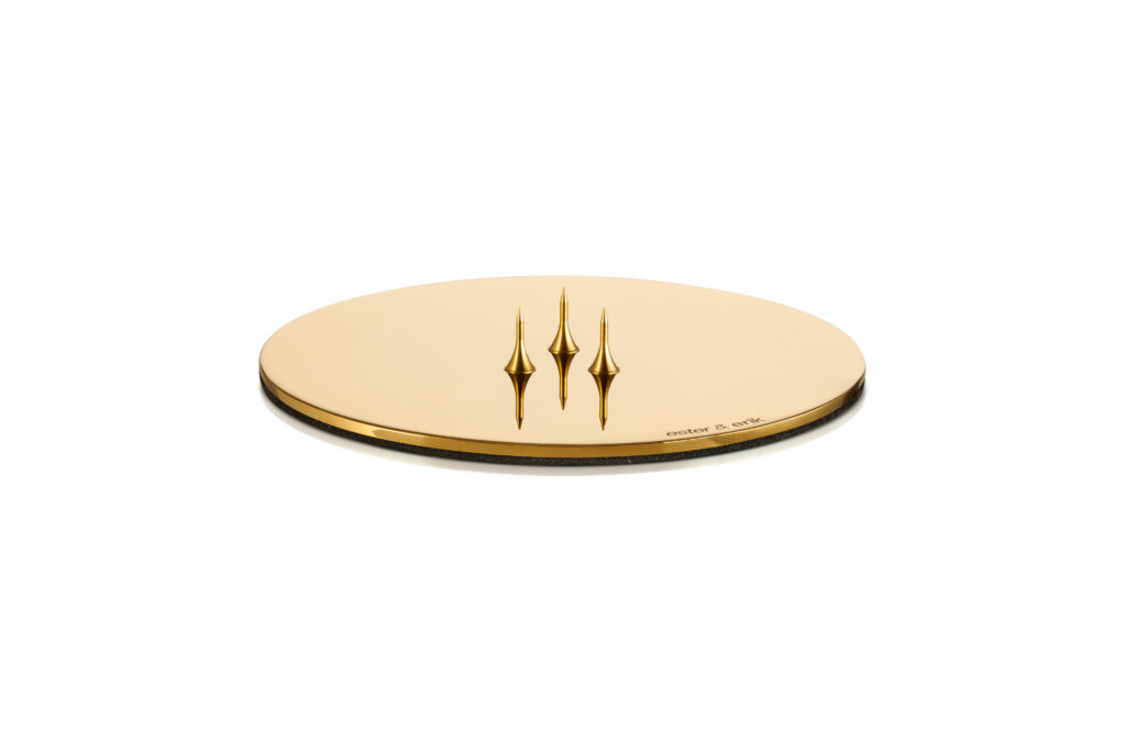 Μικρό Plate Κεριών Shiny Oro