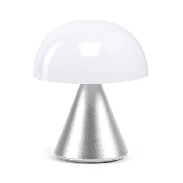 Large Mina LED Lamp: Aluminium