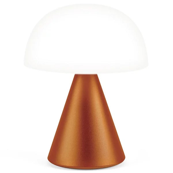 Large Mina LED Lamp: Orange
