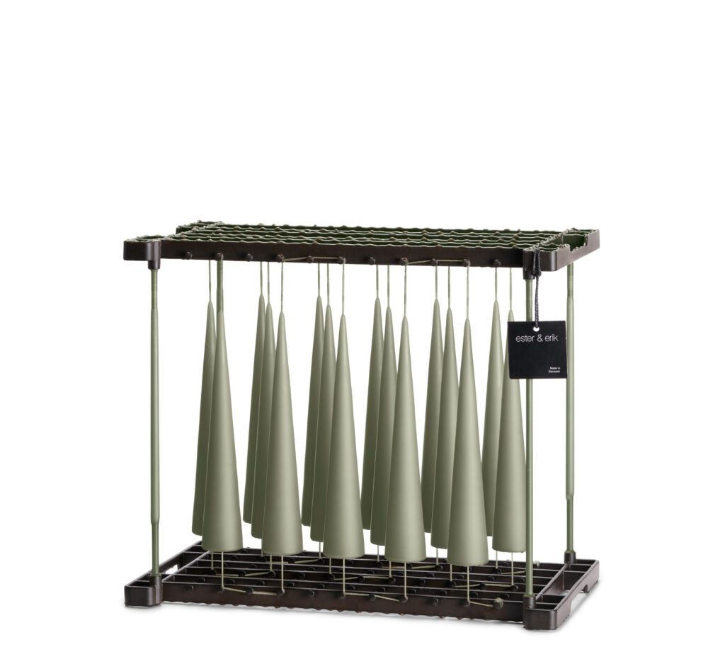 Cone Candles 25cm: Artichoke