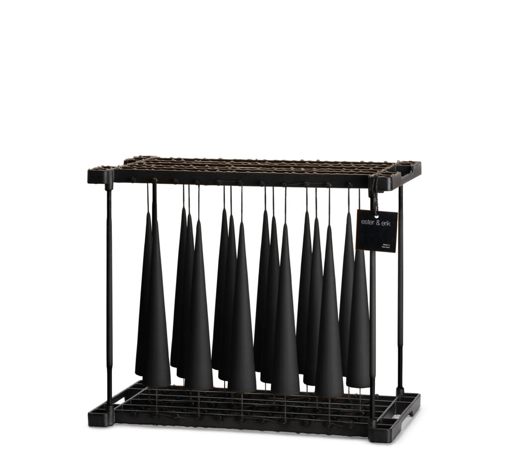 Κερί Κόνος 25cm Black