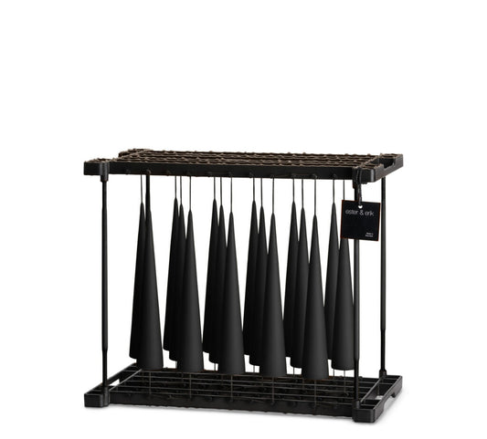 Κερί Κόνος 25cm Black