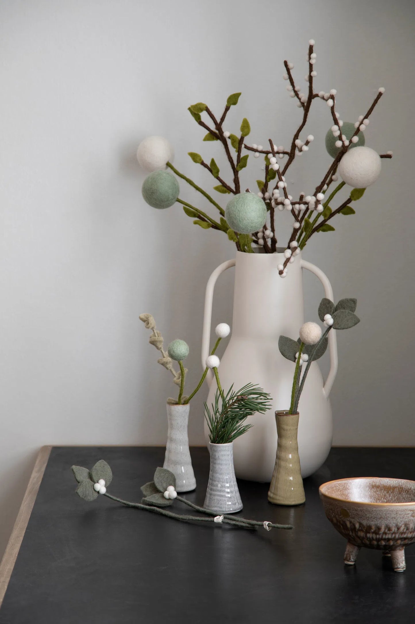 Διακοσμητικό Κλαδί Λευκό