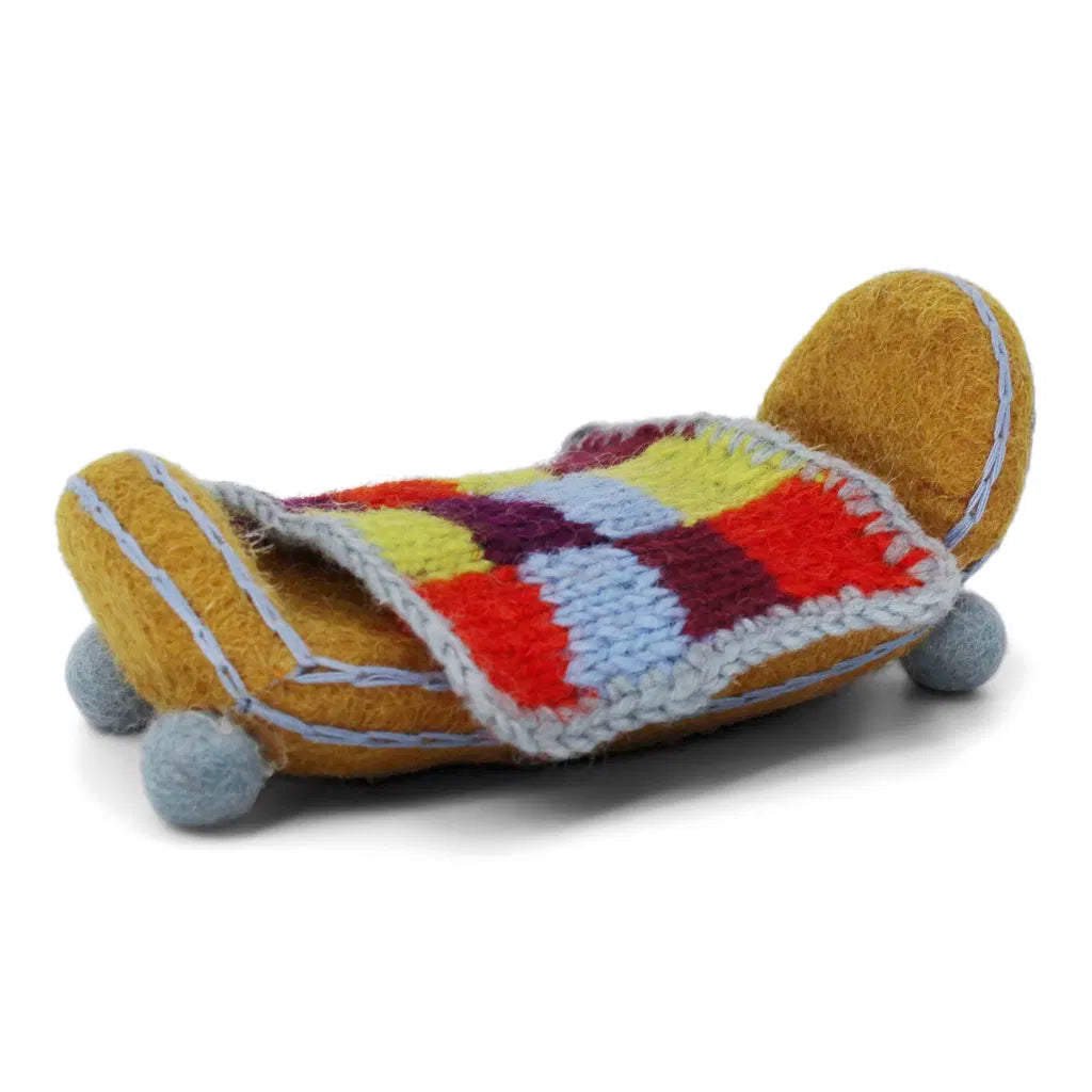 Μάλλινο Διακοσμητικό Κρεβάτι