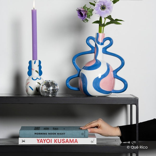 Sofia Vase: Cloudy Sky