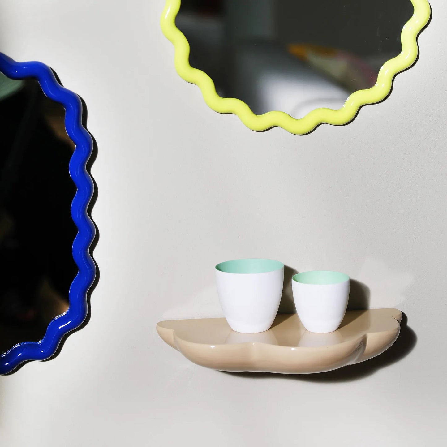 Zigzag Mirror: Yellow