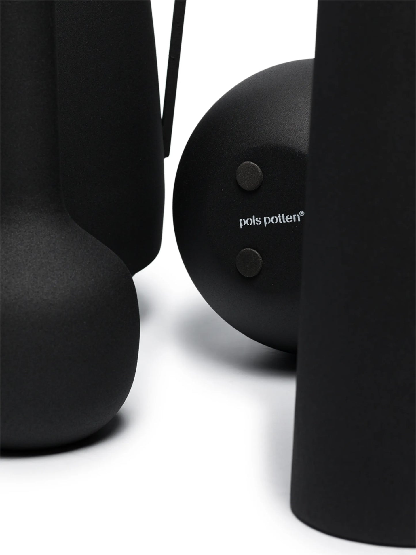 Μεταλλικό Μαύρο Βάζο Black