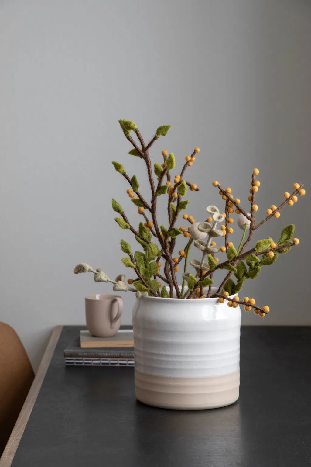 Διακοσμητικό Κλαδί Κίτρινο