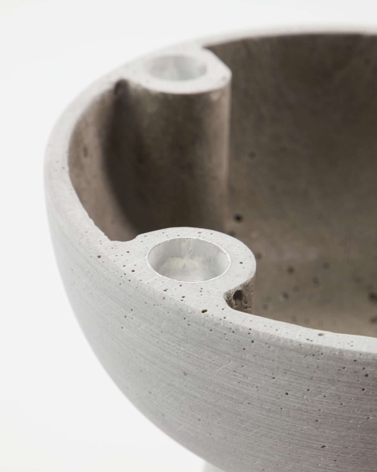 Βάση Κεριών Γκρι