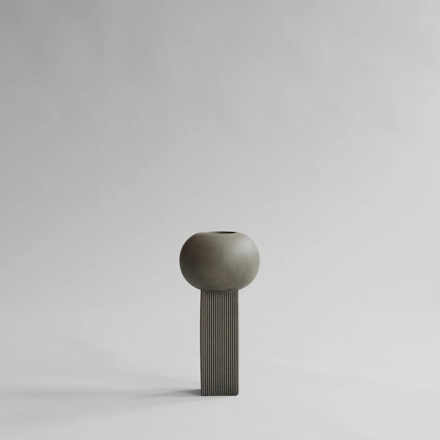 Mini Empire Vase: Dark Grey
