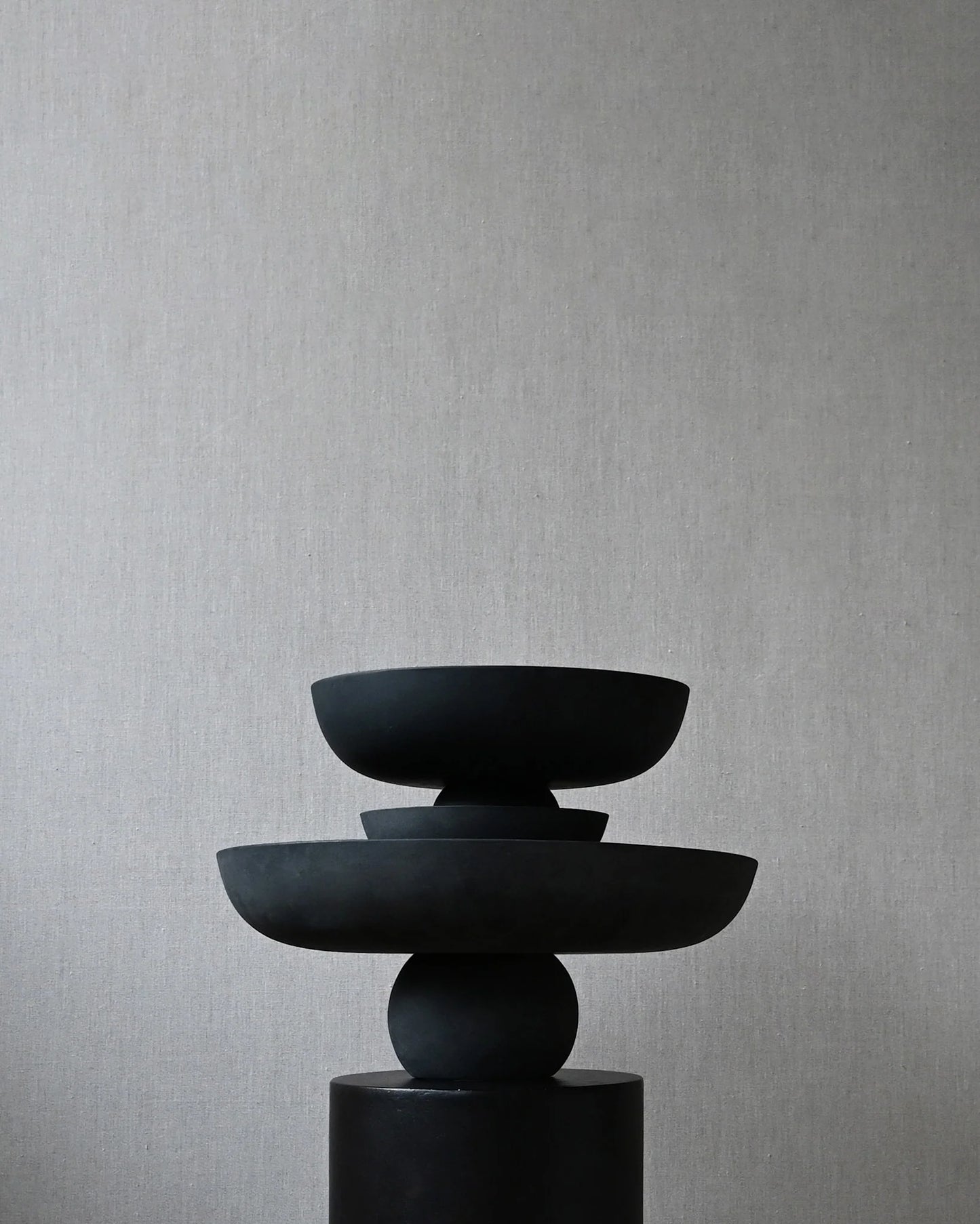 Μεσαίο Κεραμικός Δίσκος Baburu Black