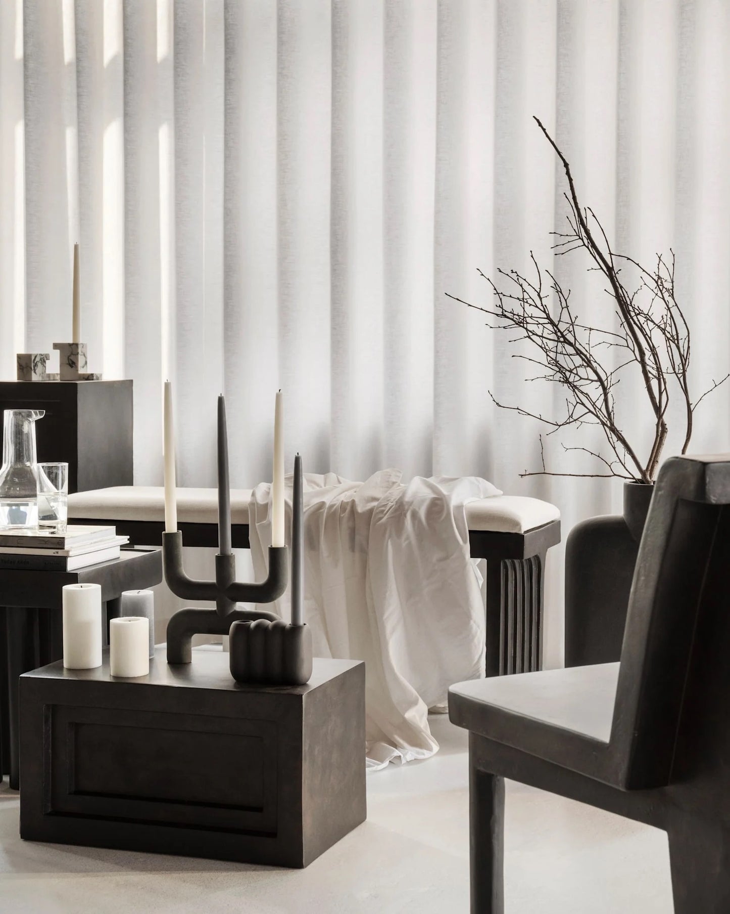 Μικρό Κεραμικό Κηροπήγιο Tube Coffee