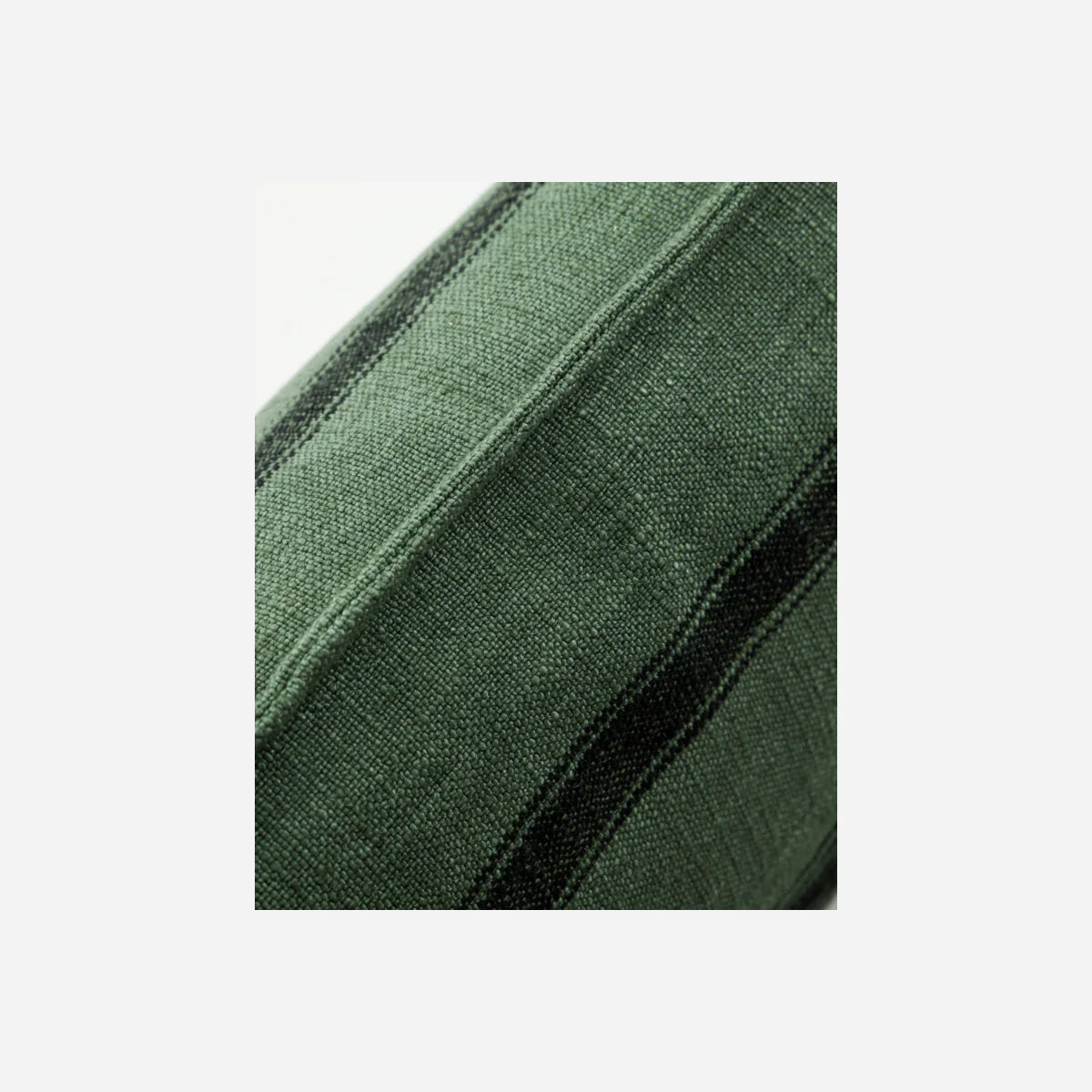 Πράσινη Ριγέ Μαξιλαροθήκη 60Χ40