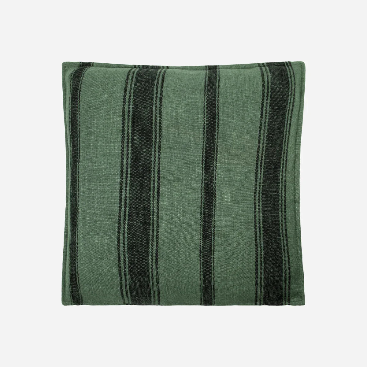 Πράσινη Ριγέ Μαξιλαροθήκη 50Χ50