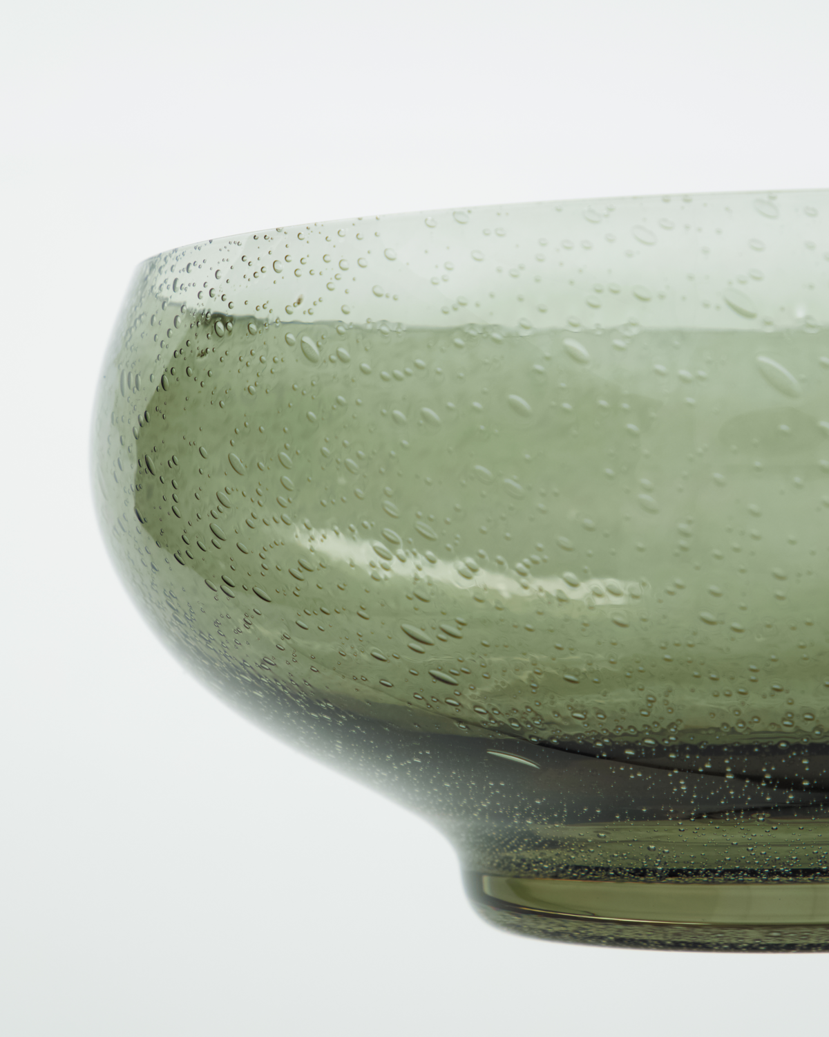 Γυάλινο Μπωλ Πράσινο