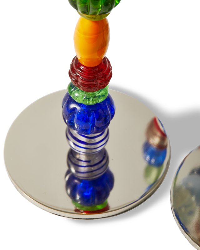 Χειροποίητο Κηροπήγιο Beads