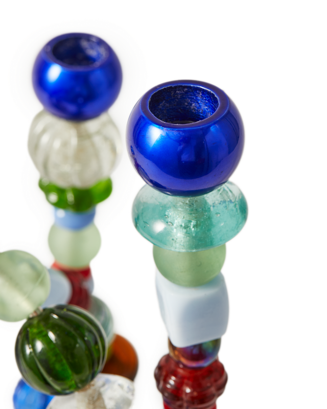 Χειροποίητο Κηροπήγιο Beads