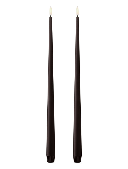 Φυσικό Κερί Led Espresso 40cm