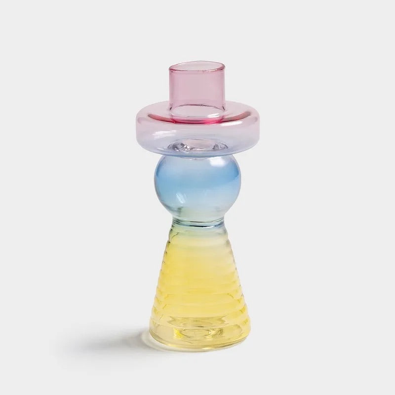 Candle Holder: Jumble Pink