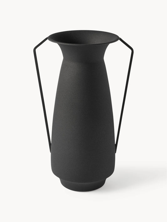 Μεταλλικό Βάζο Δαπέδου Black