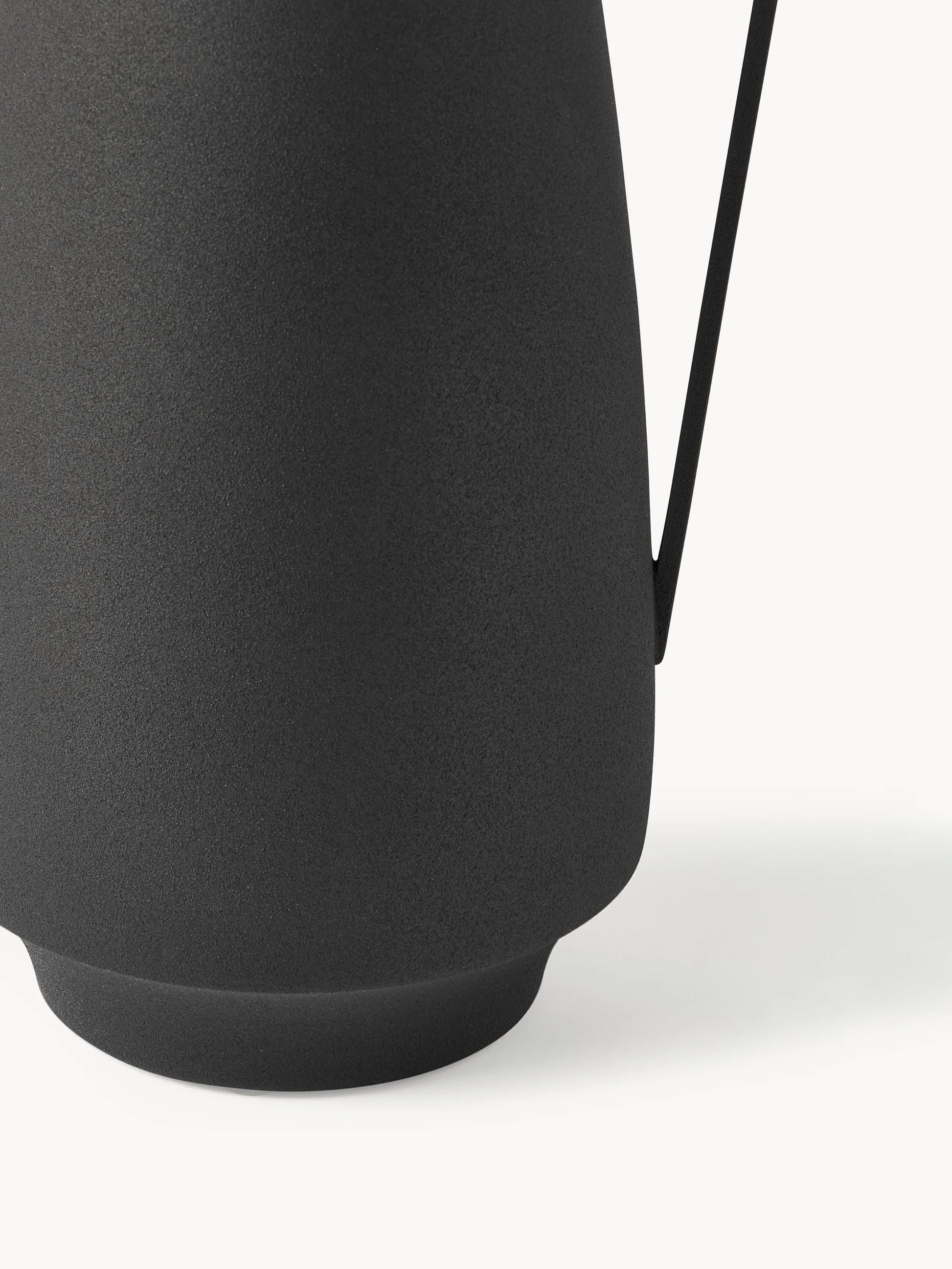 Μεταλλικό Βάζο Δαπέδου Black