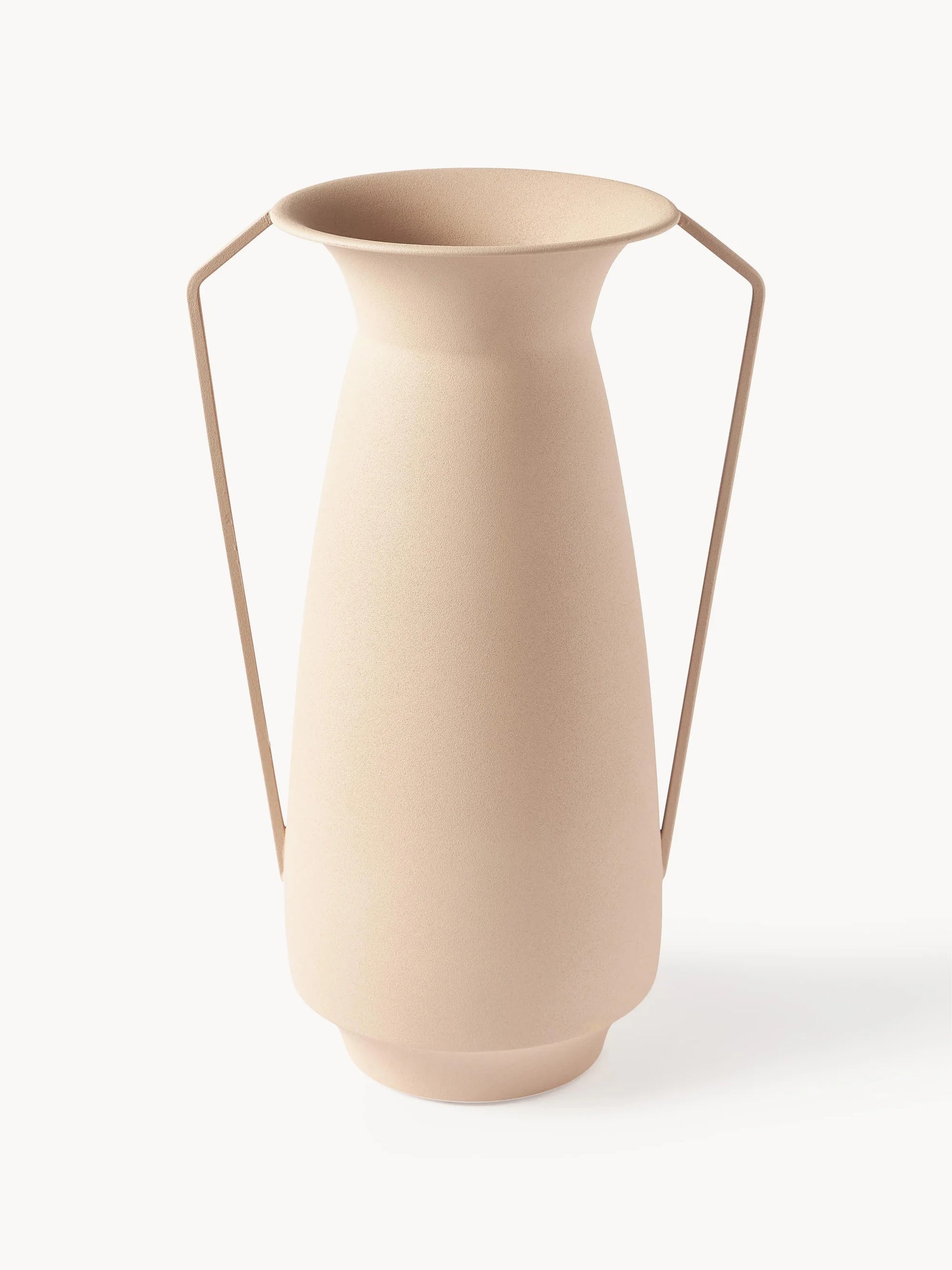 Μεταλλικό Βάζο Δαπέδου Beige