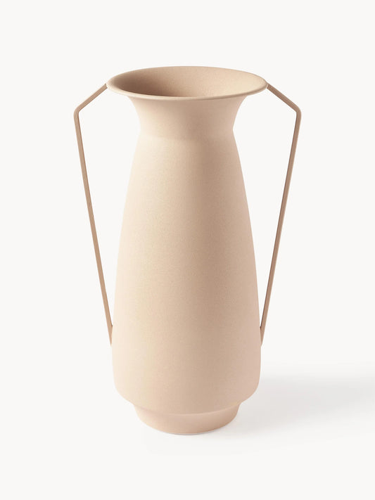 Μεταλλικό Βάζο Δαπέδου Beige