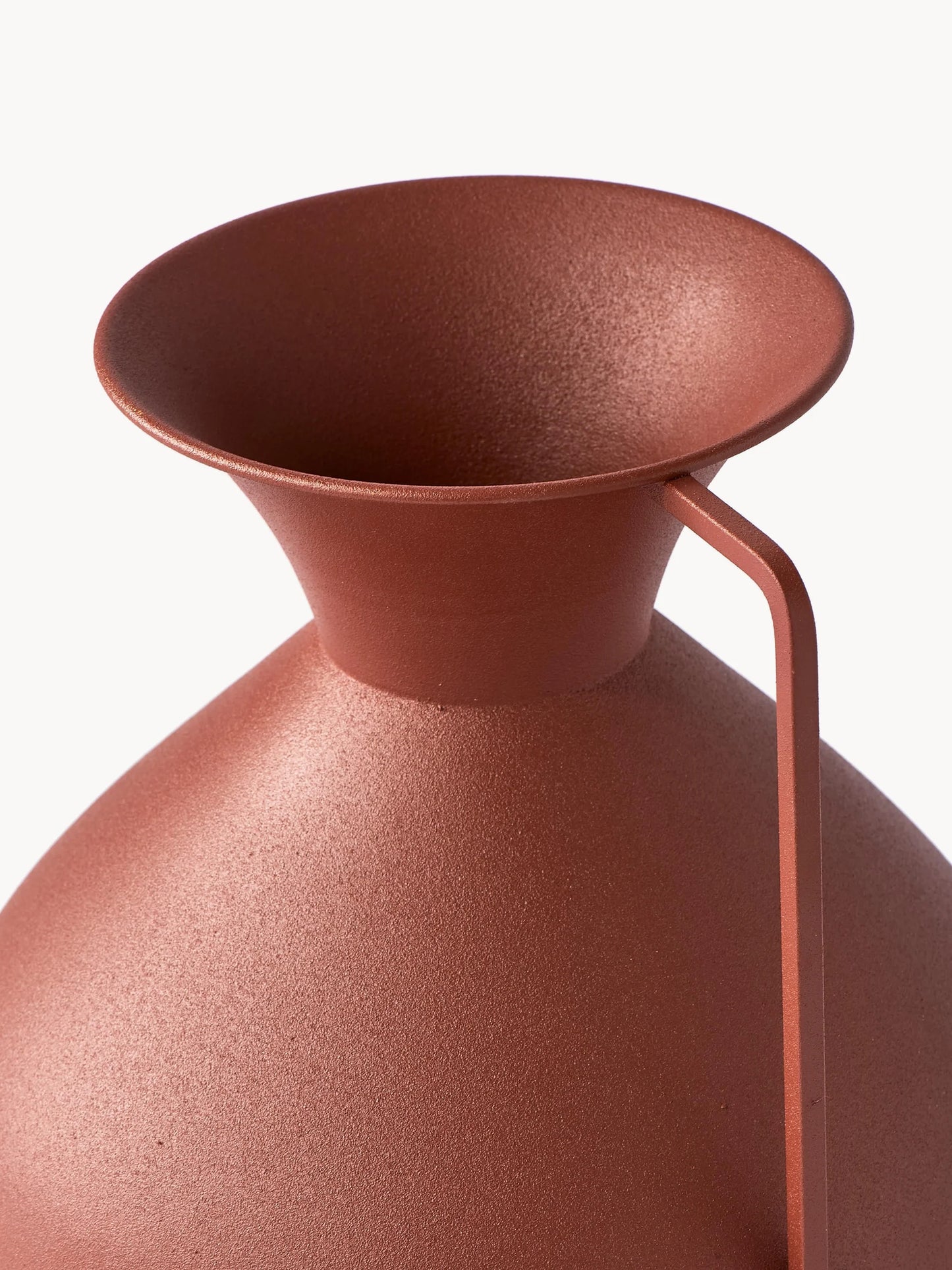 Μεταλλικό Βάζο Terracotta