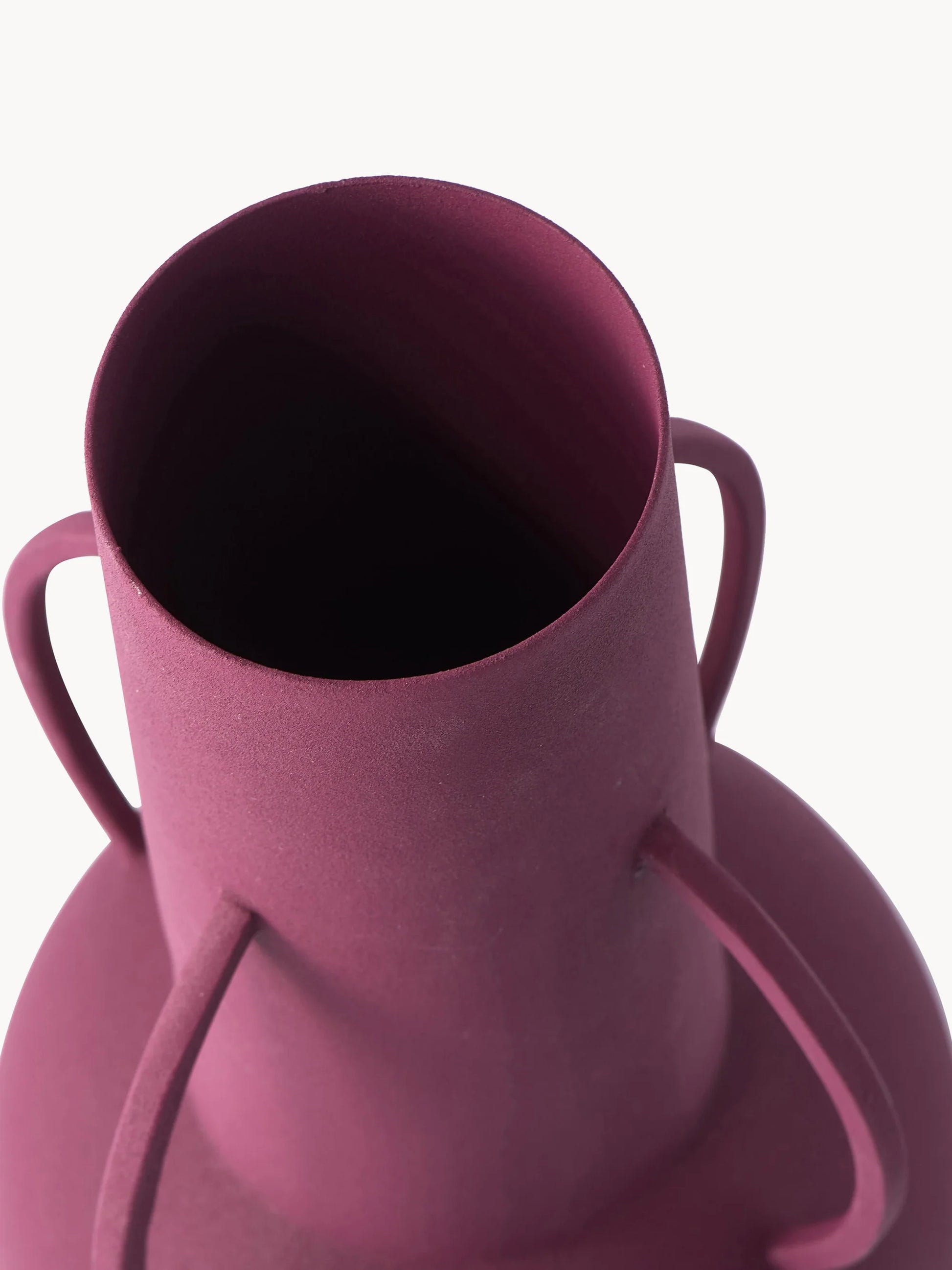 Μεταλλικό Βάζο Burgundi