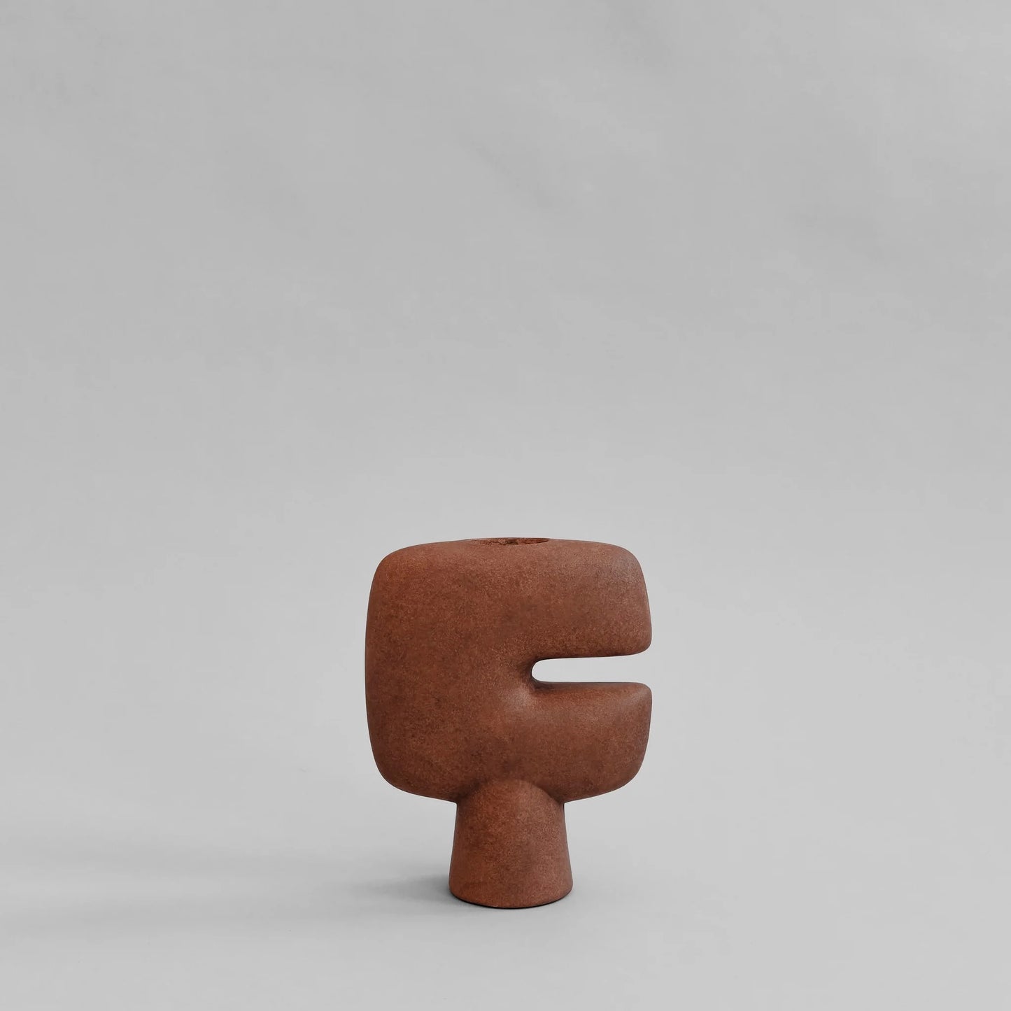 Mini Tribal Vase: Terracotta