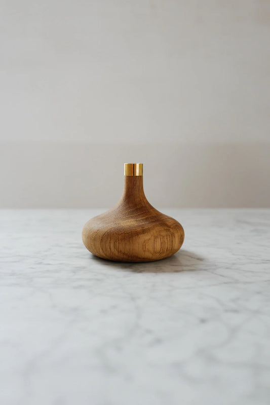 Oak Candle Holder