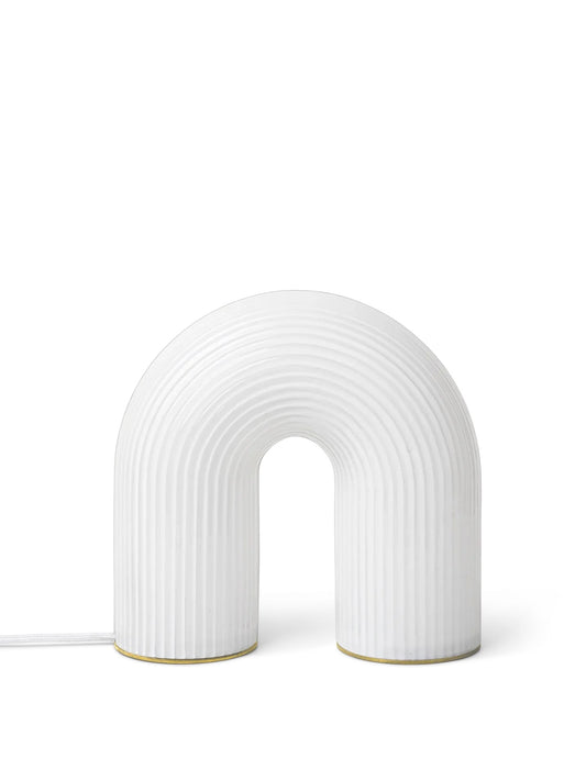 Vuelta Table Lamp: White