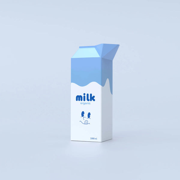 Milk Carton Vase
