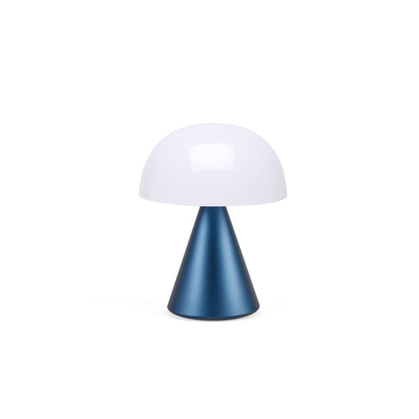 Large Mina LED Lamp: Dark Blue